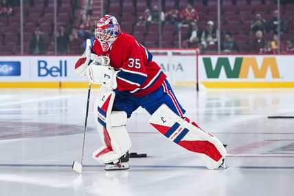 NHL: Philadelphia Flyers at Montreal Canadiens, montreal canadiens, samuel montembeault