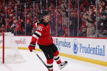 NHL: San Jose Sharks at New Jersey Devils