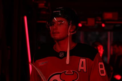 NHL: San Jose Sharks at New Jersey Devils