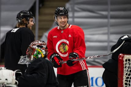 Dylan Strome NHL Trade Rumors Chicago Blackhawks (Photo- Chicago Blackhawks via Twitter)