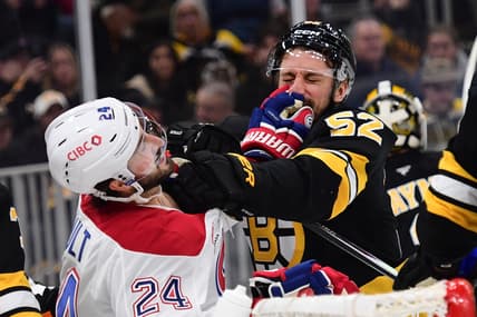 NHL: Montreal Canadiens at Boston Bruins