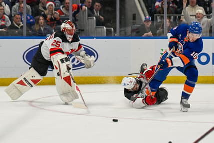 NHL: New Jersey Devils at New York Islanders