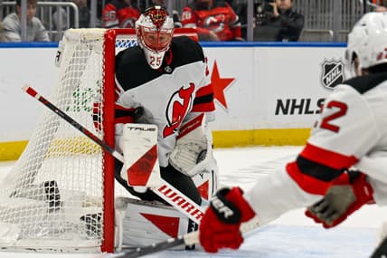 NHL: New Jersey Devils at New York Islanders