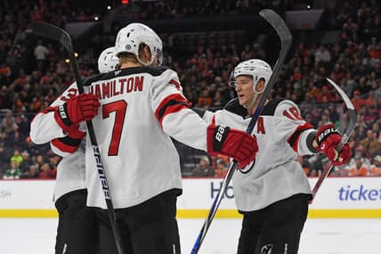 NHL: New Jersey Devils at Philadelphia Flyers