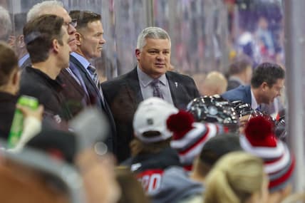 NHL: Washington Capitals at New Jersey Devils