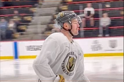 Tomas Hertl goes full contact Vegas Golden Knights