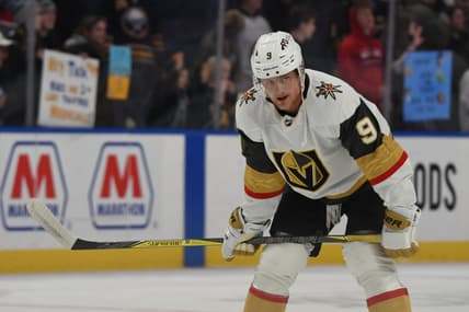 Jack Eichel Vegas Golden Knights Buffalo Sabres return (Photo- Vegas Golden Knights via Twitter)
