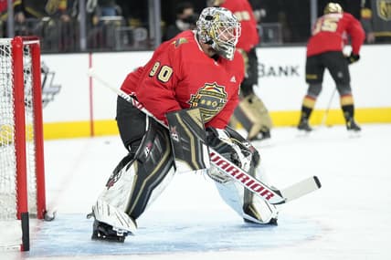 Robin Lehner Vegas Golden Knights first responders night jerseys (Photo- Vegas Golden Knights via Twitter)