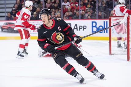 NHL: Detroit Red Wings at Ottawa Senators