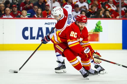 NHL: Montreal Canadiens at Calgary Flames, canadiens trade rumour, blake coleman