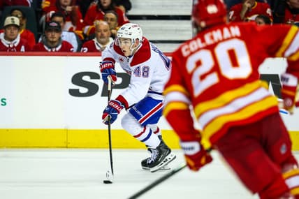 NHL: Montreal Canadiens at Calgary Flames