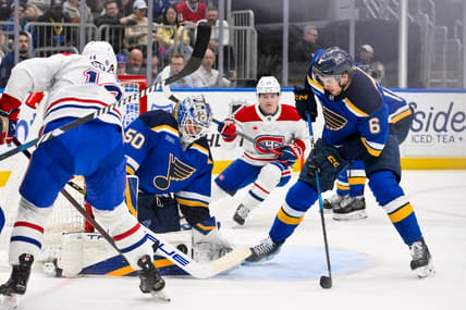 NHL: Montreal Canadiens at St. Louis Blues