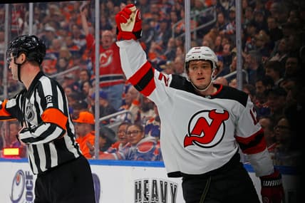 NHL: New Jersey Devils at Edmonton Oilers