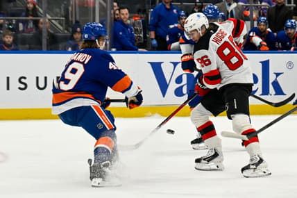 NHL: New Jersey Devils at New York Islanders