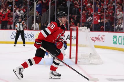 NHL: San Jose Sharks at New Jersey Devils