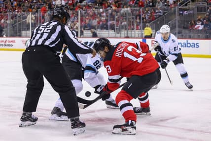 NHL: Utah at New Jersey Devils