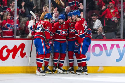 NHL: Vancouver Canucks at Montreal Canadiens