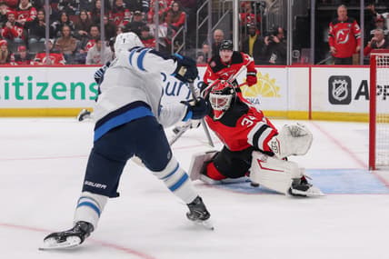 NHL: Winnipeg Jets at New Jersey Devils