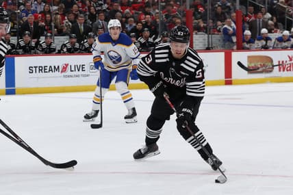 NHL: Buffalo Sabres at New Jersey Devils