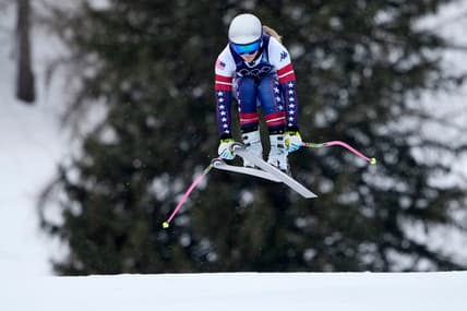 Olympics: Alpine Skiing-Womens Downhill Training