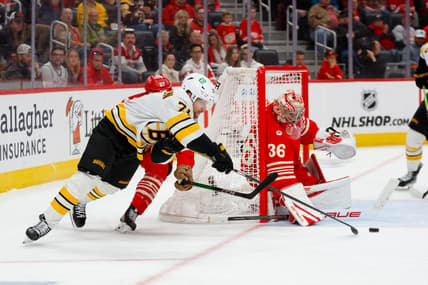 NHL: Boston Bruins at Detroit Red Wings