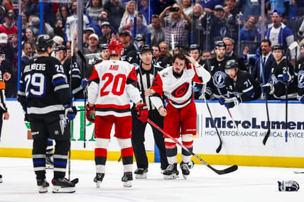 NHL: Carolina Hurricanes at Tampa Bay Lightning