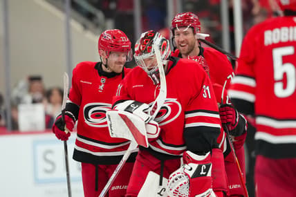 NHL: Detroit Red Wings at Carolina Hurricanes