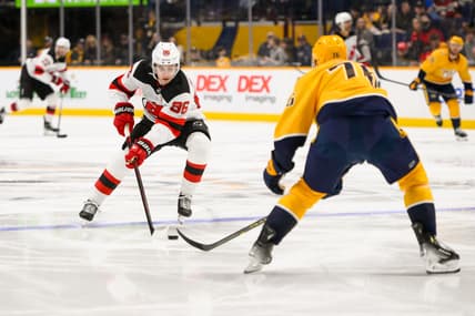 NHL: New Jersey Devils at Nashville Predators
