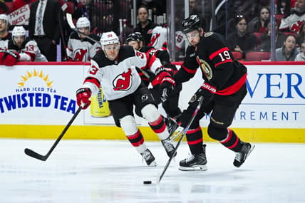 NHL: New Jersey Devils at Ottawa Senators