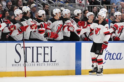NHL: New Jersey Devils at St. Louis Blues