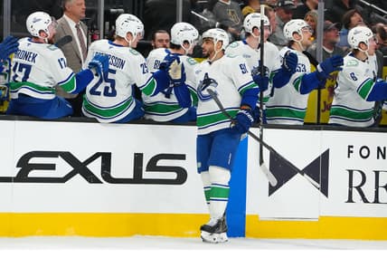 NHL: Vancouver Canucks at Vegas Golden Knights