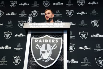 NFL: Las Vegas Raiders-Kirk Cousins Press Conference