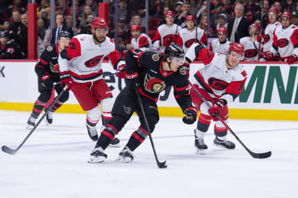 NHL: Carolina Hurricanes at Ottawa Senators