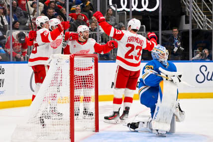 NHL: Detroit Red Wings at St. Louis Blues