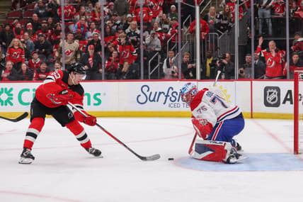 NHL: Montreal Canadiens at New Jersey Devils