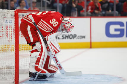 NHL: New Jersey Devils at Detroit Red Wings