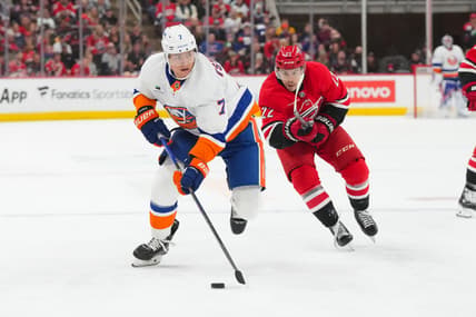 NHL: New York Islanders at Carolina Hurricanes