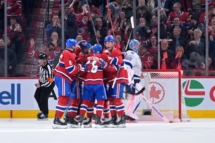 NHL: Tampa Bay Lightning at Montreal Canadiens
