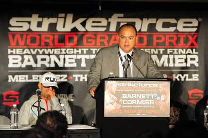 MMA: Strikeforce-Grand Prix Final-Barnett vs Cormier