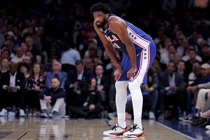 NBA: Playoffs-Philadelphia 76ers at New York Knicks