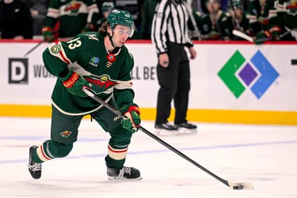 NHL: Detroit Red Wings at Minnesota Wild