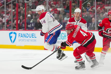 NHL: Montreal Canadiens at Carolina Hurricanes