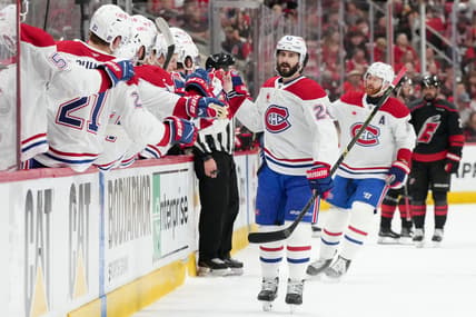 NHL: Stanley Cup Playoffs-Montreal Canadiens at Carolina Hurricanes