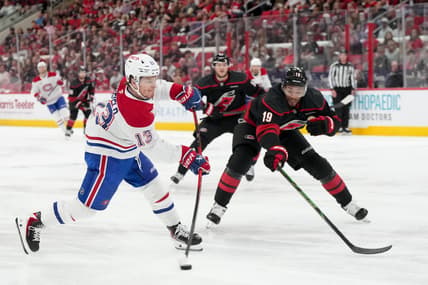 NHL: Stanley Cup Playoffs-Montreal Canadiens at Carolina Hurricanes