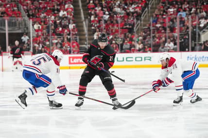 NHL: Stanley Cup Playoffs-Montreal Canadiens at Carolina Hurricanes