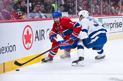 NHL: Stanley Cup Playoffs-Tampa Bay Lightning at Montreal Canadiens