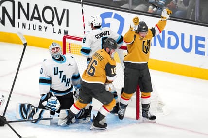 NHL: Stanley Cup Playoffs-Utah Mammoth at Vegas Golden Knights