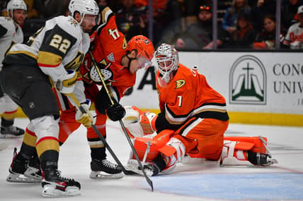 NHL: Stanley Cup Playoffs-Vegas Golden Knights at Anaheim Ducks