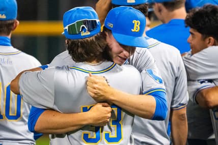 NCAA Baseball: College World Series-Arkansas v UCLA