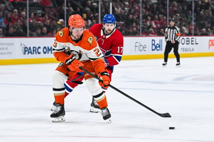 NHL: Anaheim Ducks at Montreal Canadiens, trade target Mason McTavish